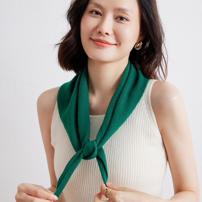 Cashmere Pashmina Wrap - Women 100% Goat Cashmere Triangle Scarf