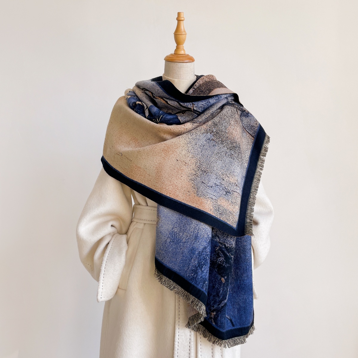 Print Scarf Fashion Hijab Shaw - Cashmere Pashmina Wrap recension och pris