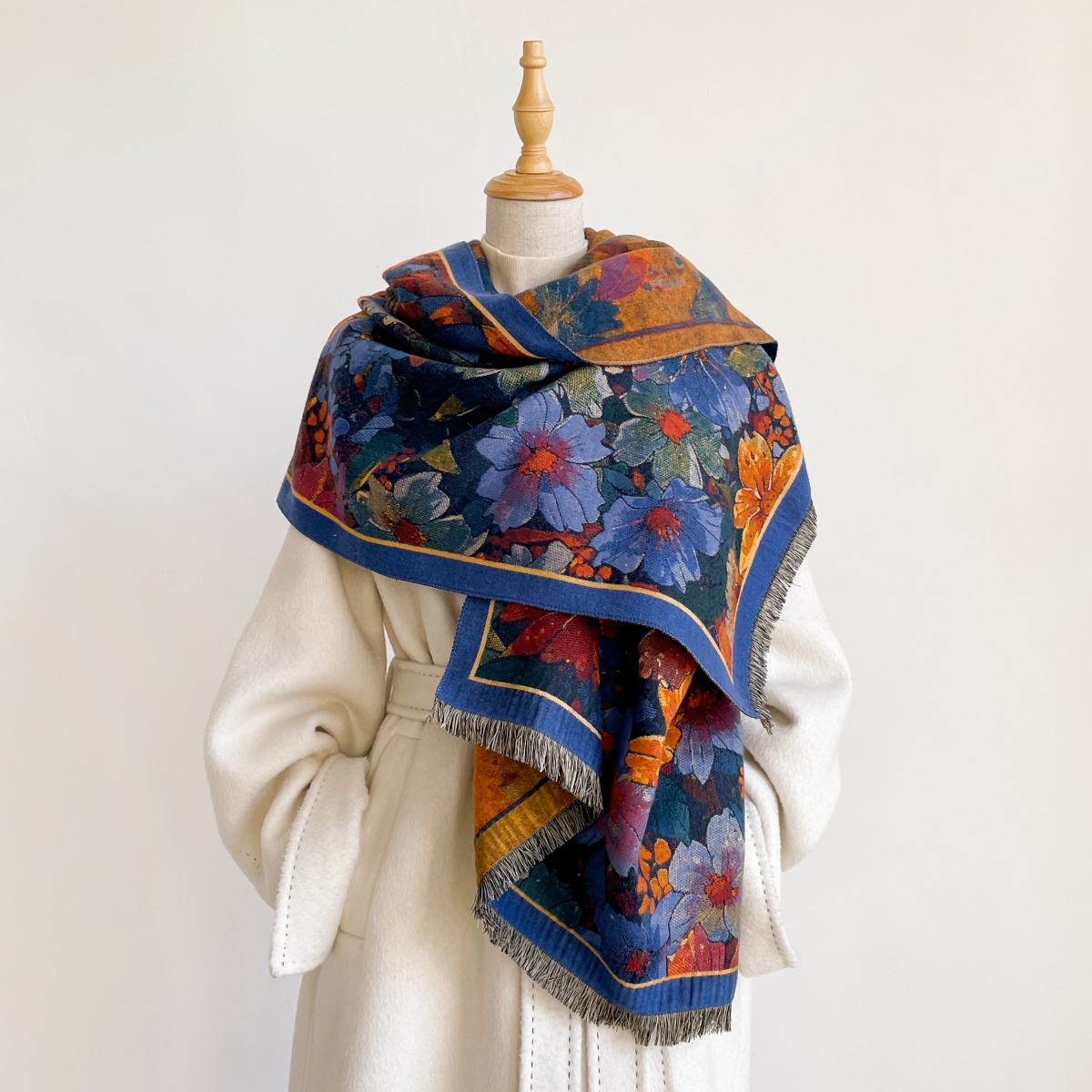 Print Scarf Fashion Hijab Shaw - Cashmere Pashmina Wrap recension och pris