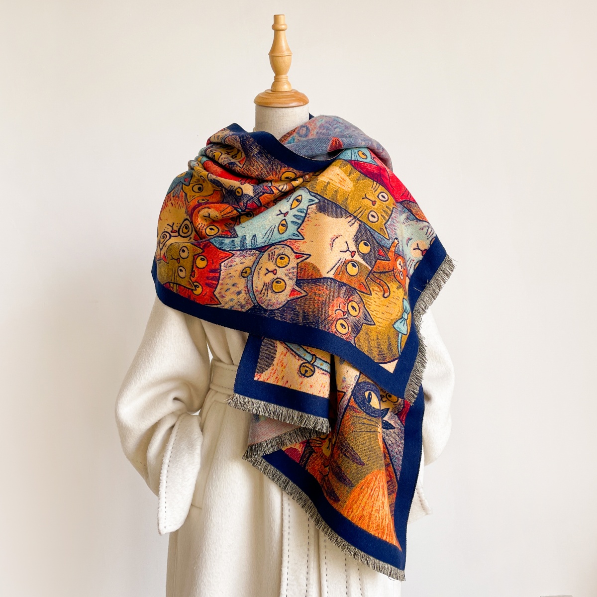 Print Scarf Pashmina Shawl Hij - Cashmere Pashmina Wrap recension och pris