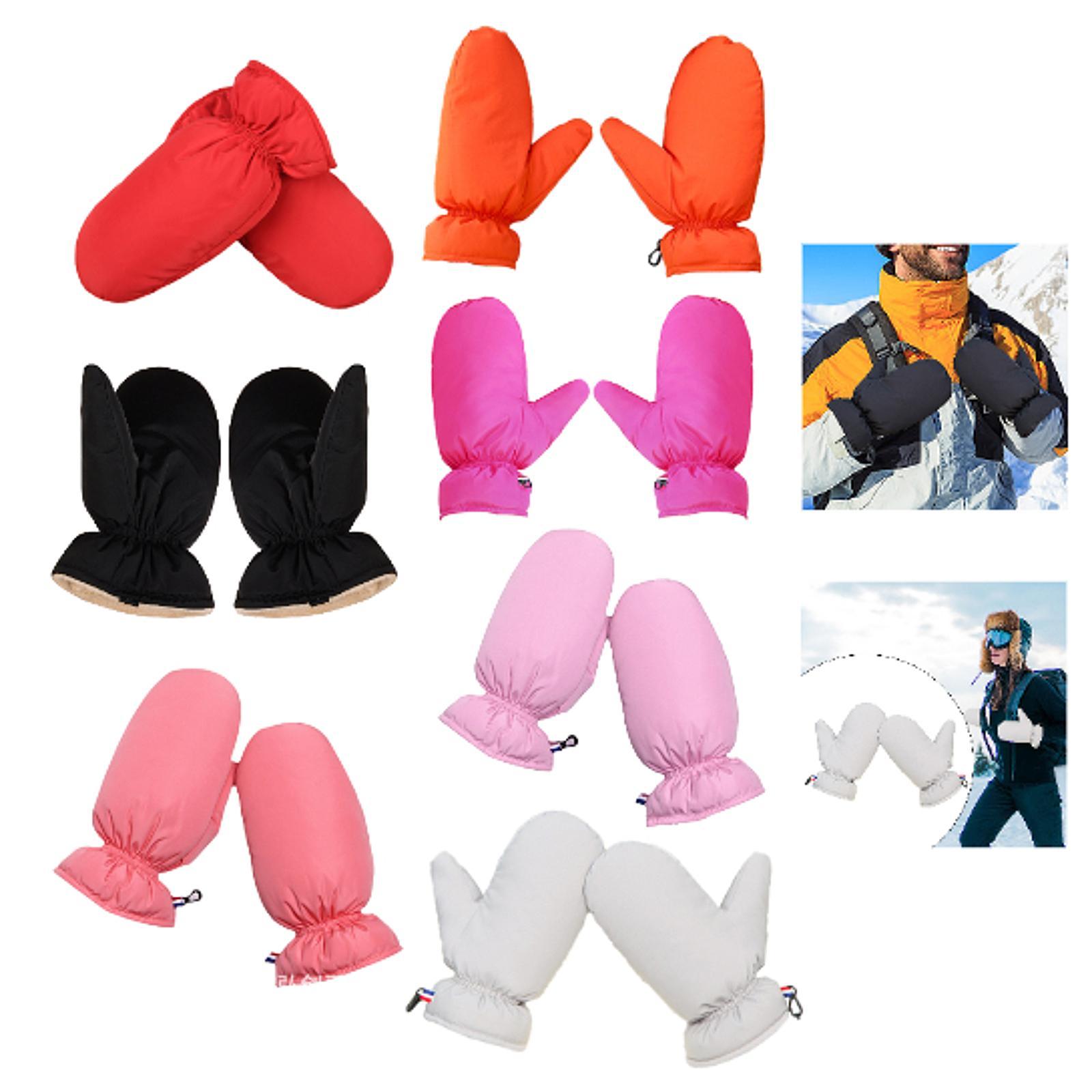Down Mittens Winter Snow Mitte - Snow Glove Insulated recension och pris