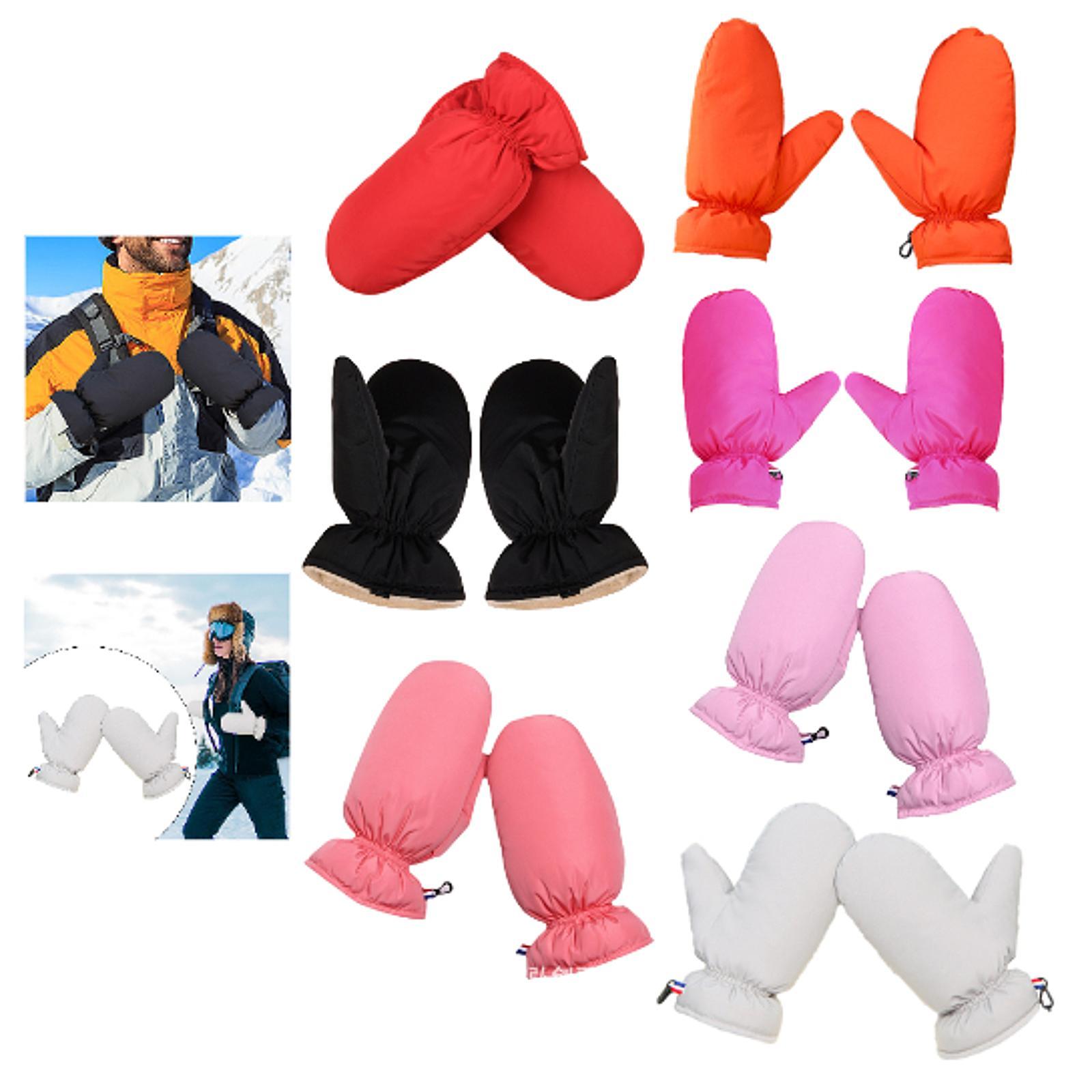 Down Mittens Winter Snow Mitte - Snow Glove Insulated recension och pris