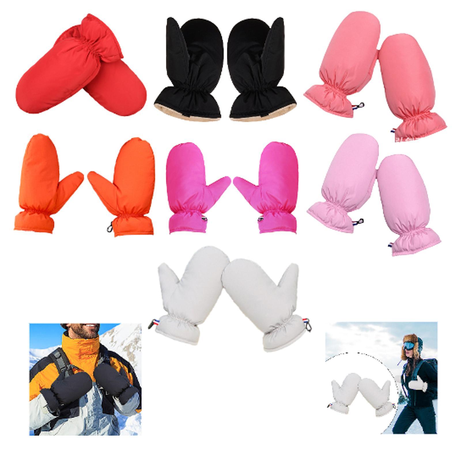 Down Mittens Winter Snow Mitte - Snow Glove Insulated recension och pris