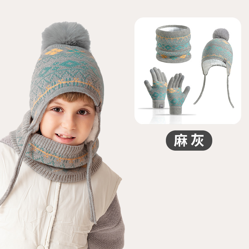 Kids Winter Knitted Beanie Hat - Knit Beanie Hat Warm recension och pris