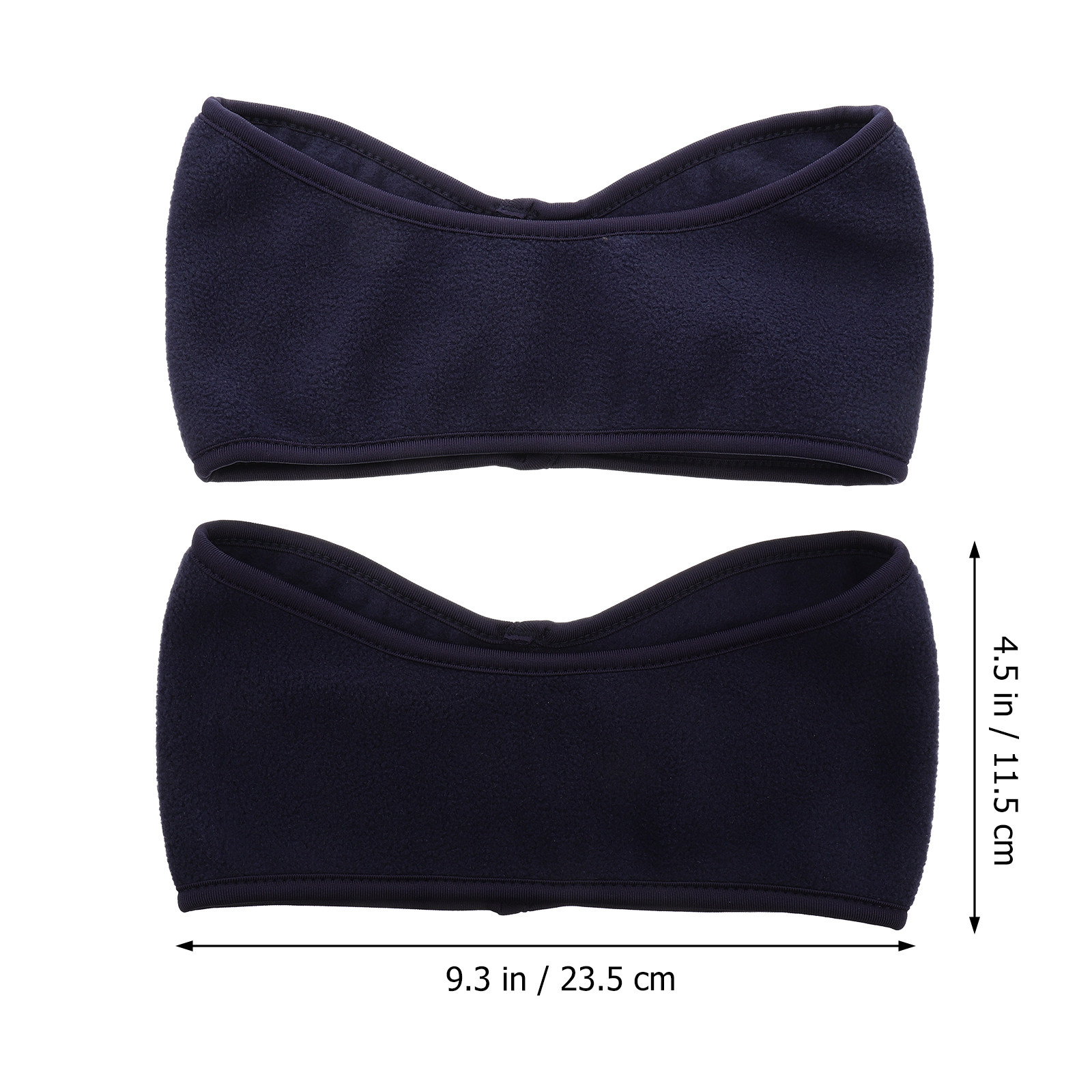 2Pcs Windproof Warm Headband P - Fleece Ear Warmer Band recension och pris