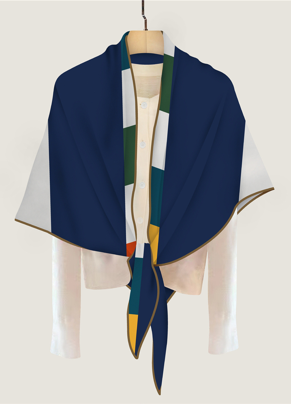 Triangle Cashmere Silk Scarf W - Cashmere Pashmina Wrap recension och pris
